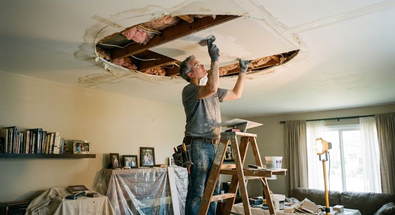 Ceiling Leak Repair Service in Alpharetta, GA