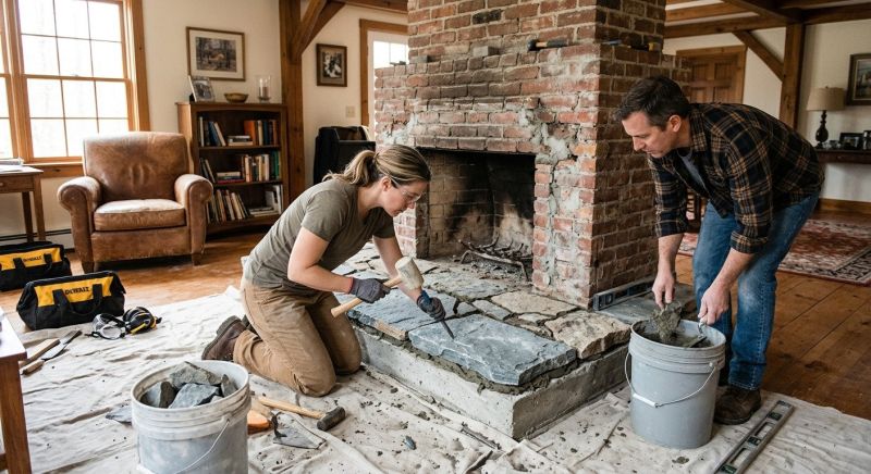 Fireplace Remodeling Service in Katy, TX