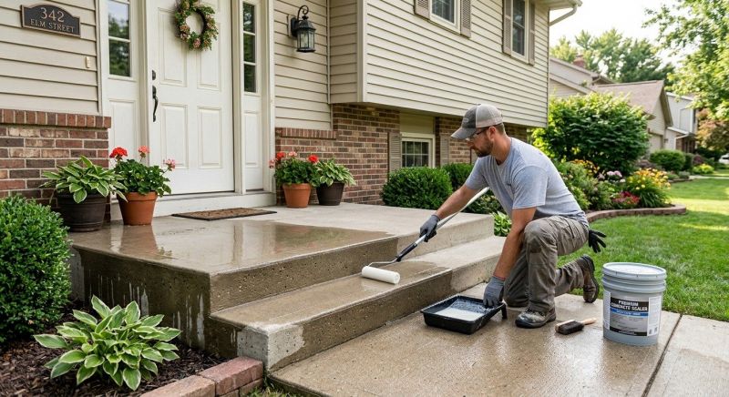 Sidewalk Concrete Sealing in Kitsap County, WA