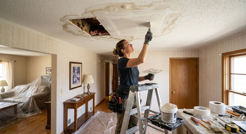 Water Damage Ceiling Repair in Charleston, SC